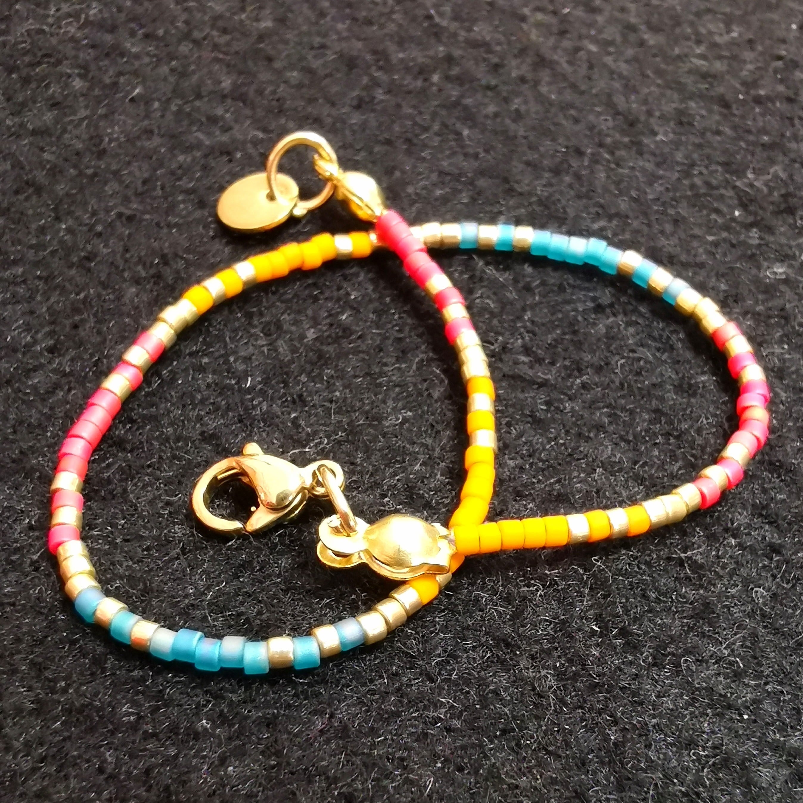 Miyuki Perlen Armband bunt – geweiht für Lebensfreude, Leichtigkeit & positive Energie
