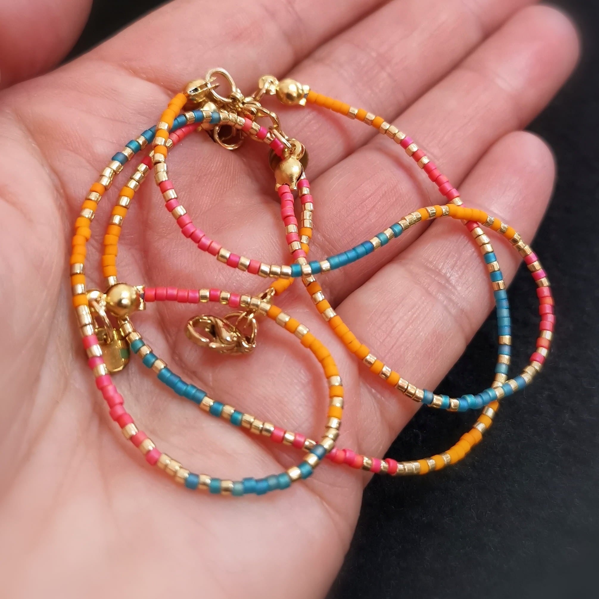 Miyuki Perlen Armband bunt – geweiht für Lebensfreude, Leichtigkeit & positive Energie