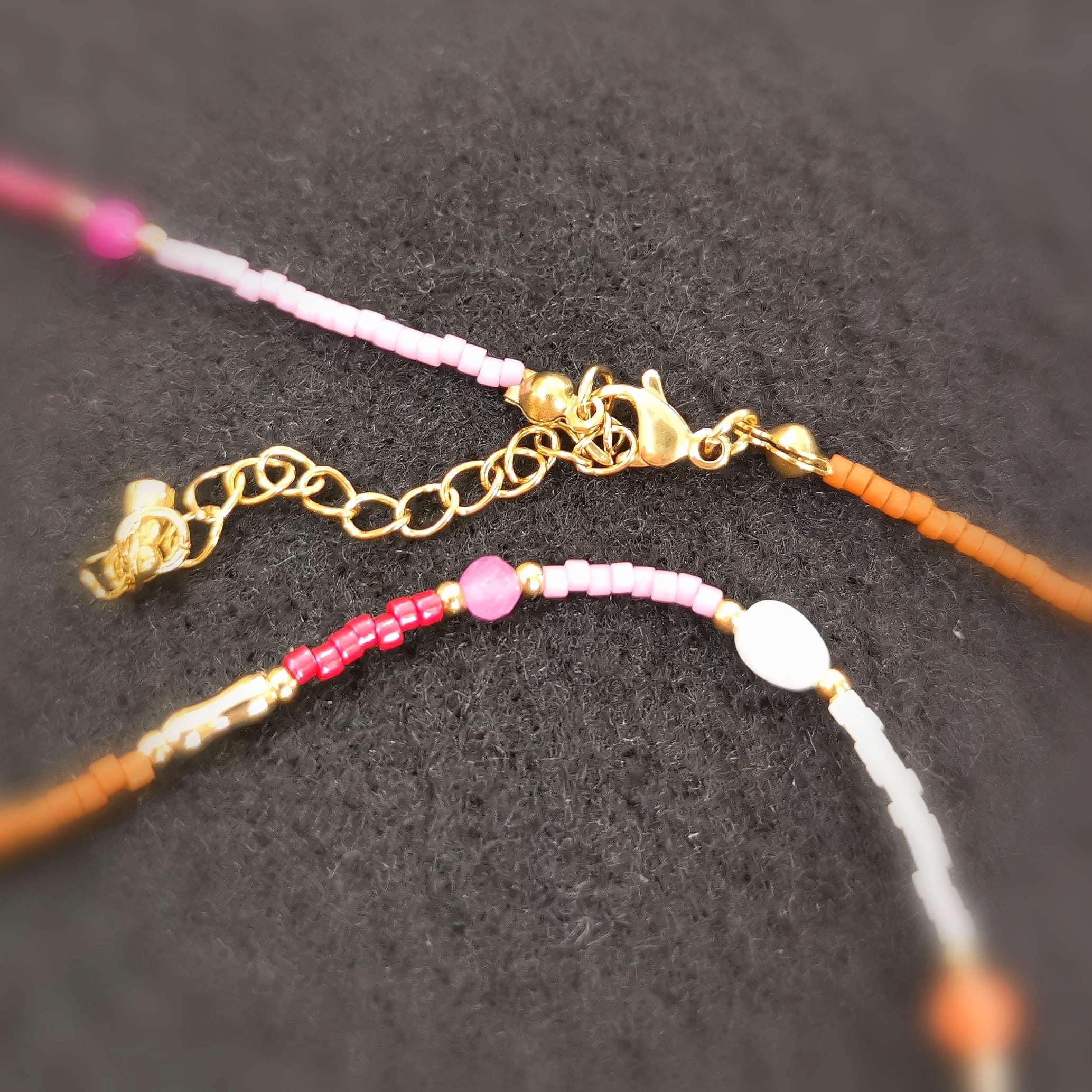 Boho Edelstein Kette bunt – geweiht für Lebensfreude, Freiheit & positive Energie