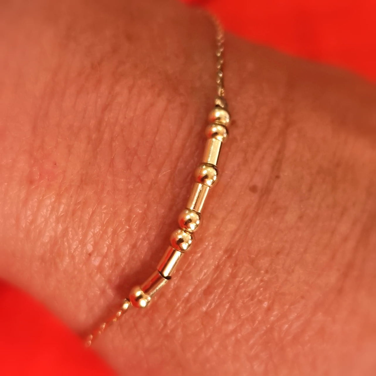 I CAN – „Ich kann!“ Morse Code Reminder Armband & Fusskettchen