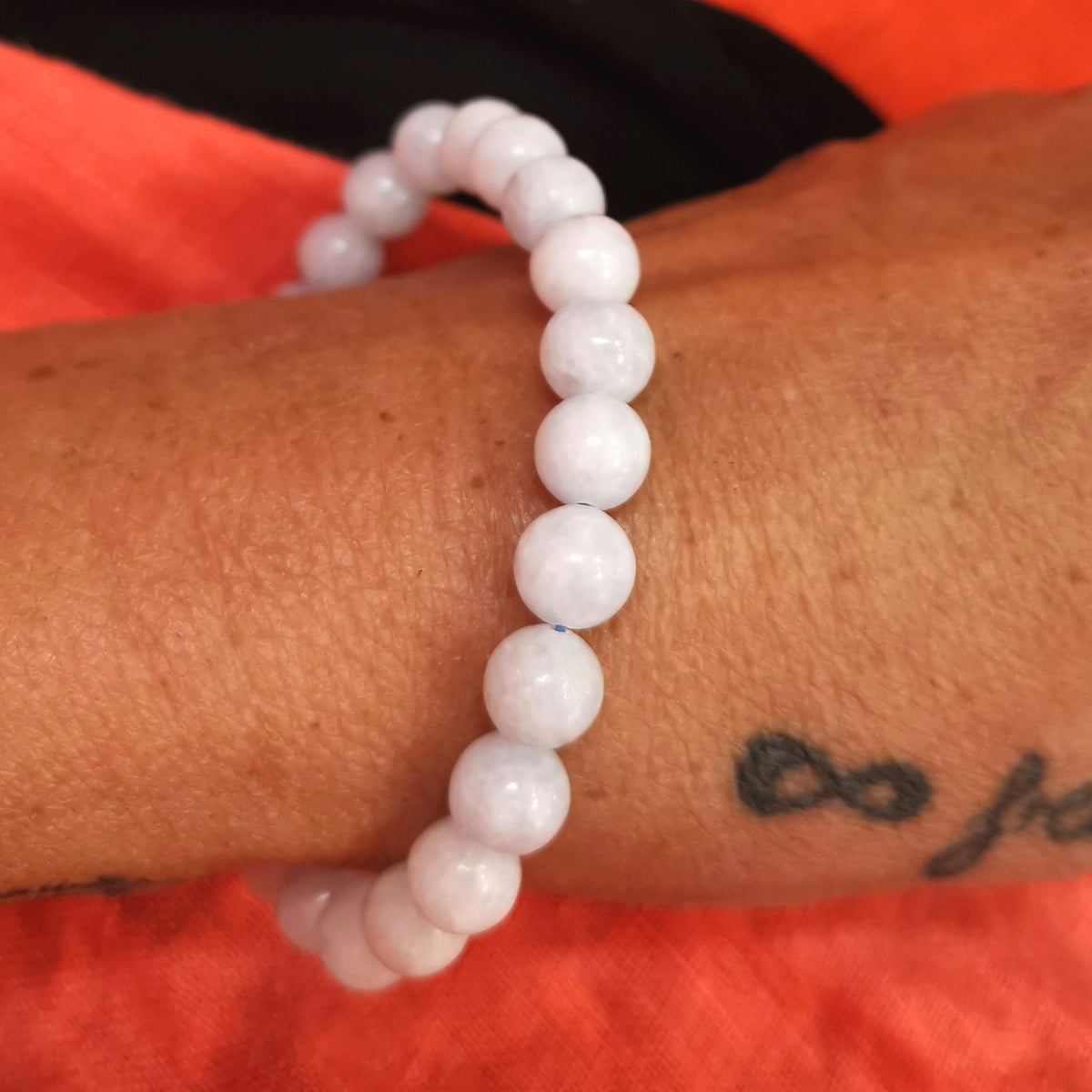 Celestin Edelstein Karma Armband – Ruhe & Vertrauen
