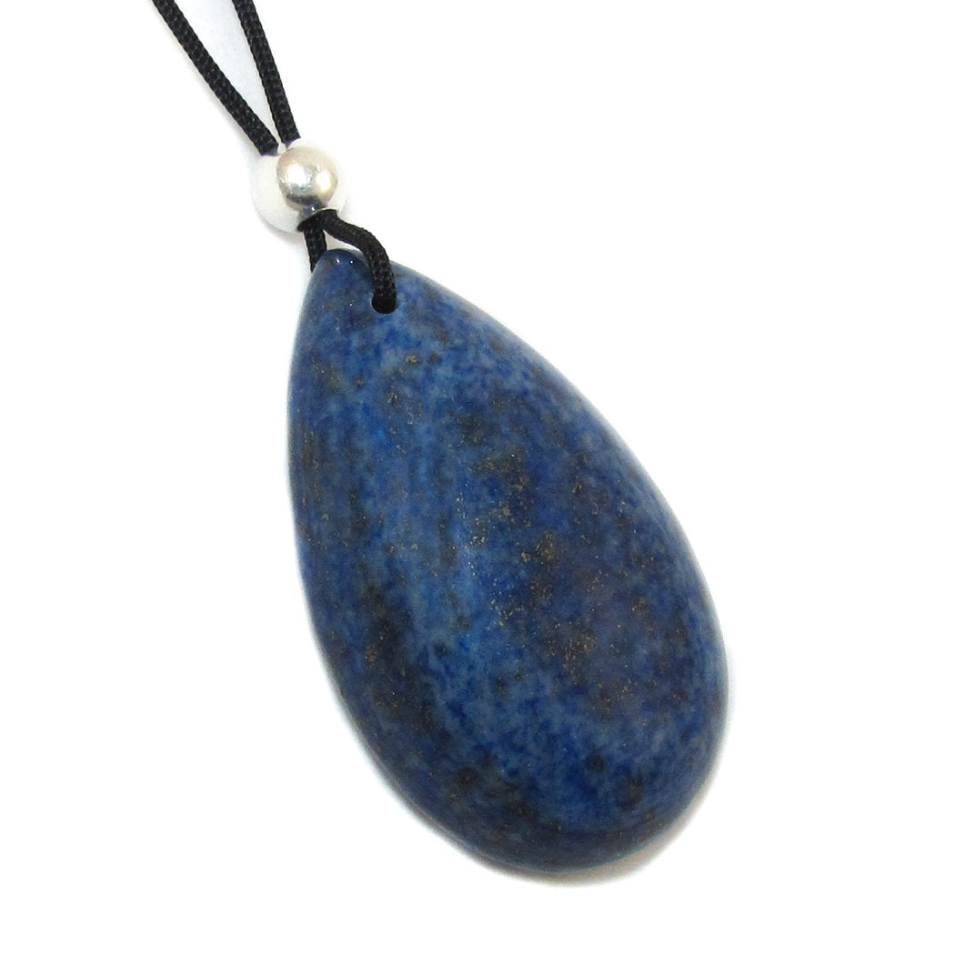 Lapislazuli Edelstein Anhänger Kette Glückskind Talisman 