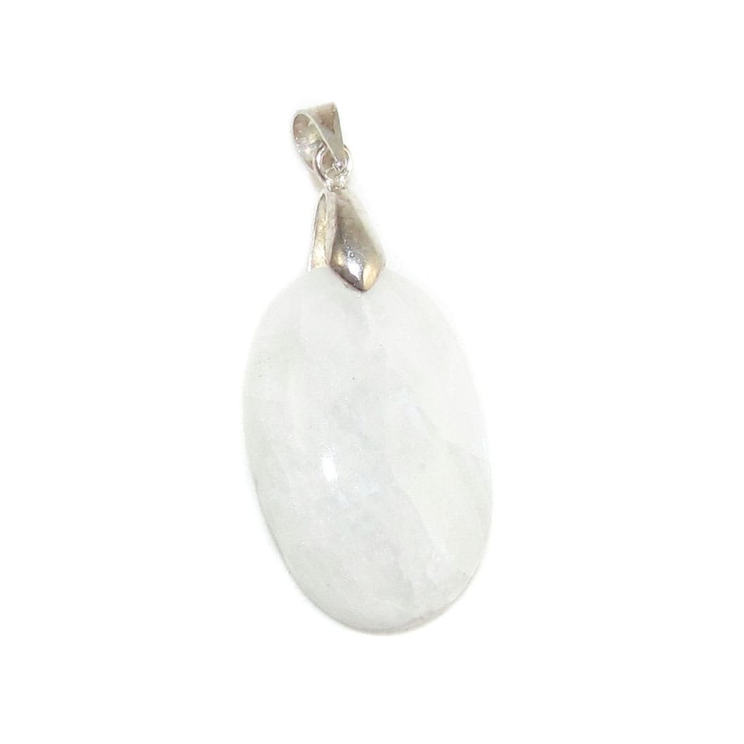 Rainbow Moonstone Gemstone Healing Stone Natural Pendant - Harmony and Balance