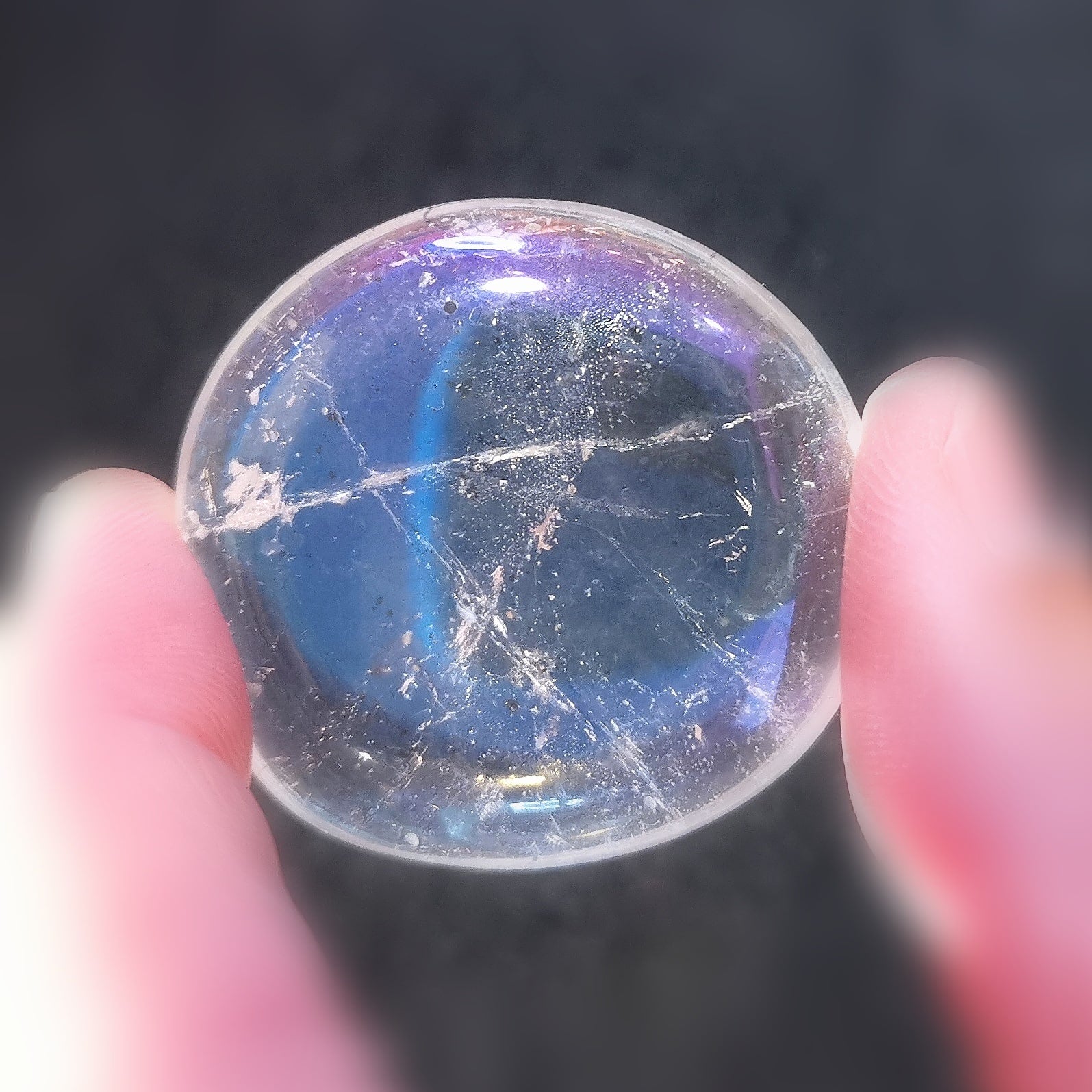 🔹 Angel Aura Gemstone Healing Stone Tumbled Stone – Basic Renewal &amp; Energy Flow ✨