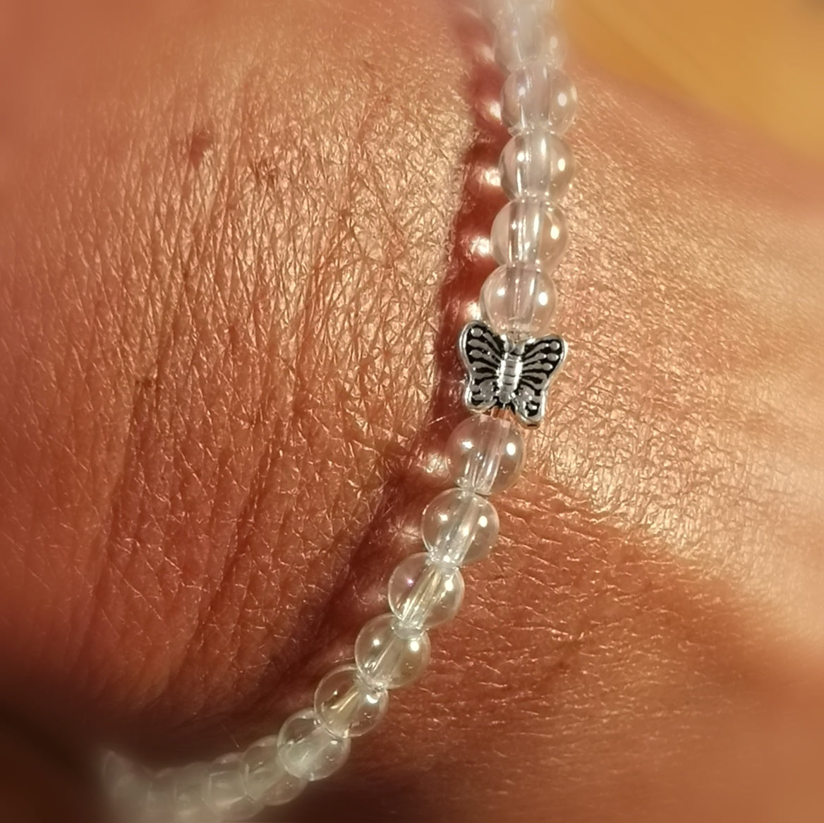 Angel Aura Edelstein Heilstein Schmetterling Karma Armband, Wandel zum Vollkommenen