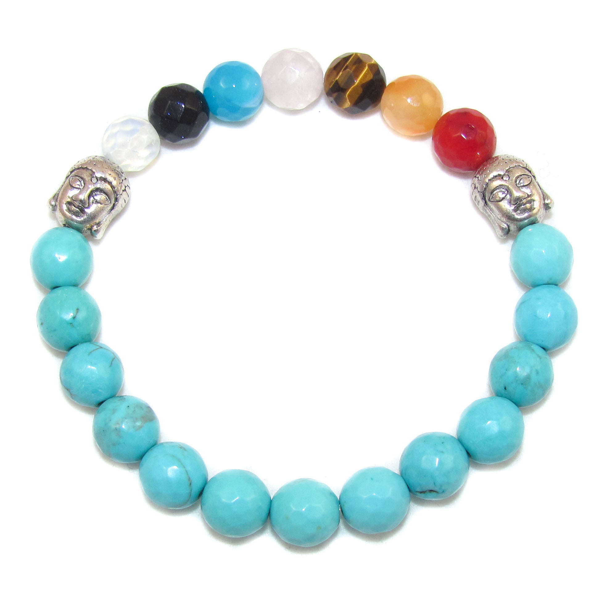 Buddha Chakra Armband, Karma Edelstein Schmuck #Freiheit