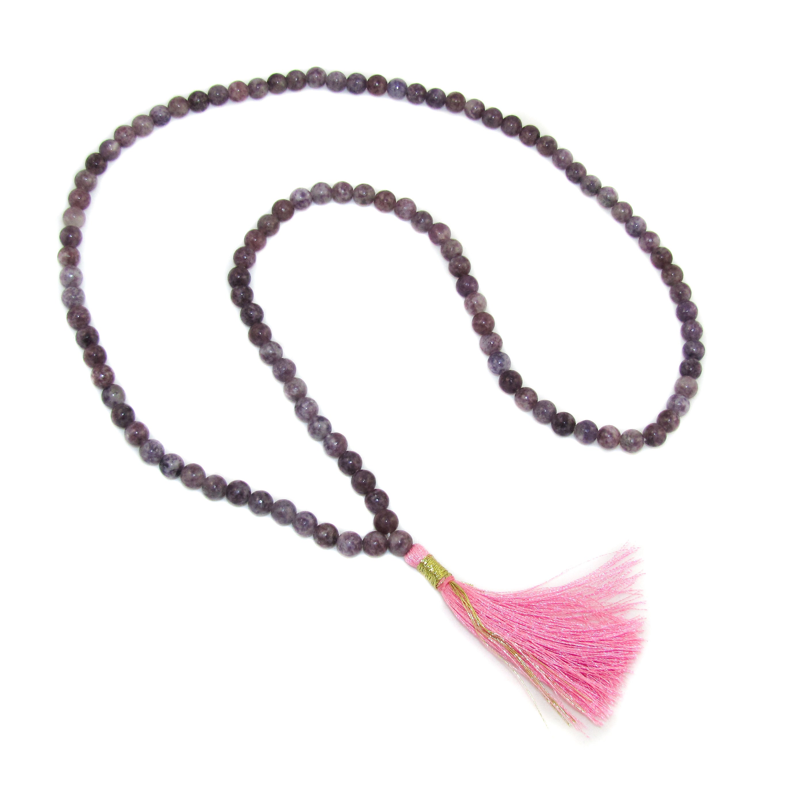 rosa Turmalin Edelstein Heilstein Mala Gebetskette, 108 Perlen, Herzschutz #mitLiebe